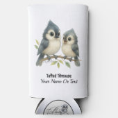 Bold Curious Titmouse Selters Dosenkühler (Vorderseite)