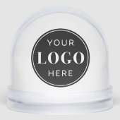 Bold Custom Business Logo Promotional Schneekugeln (Vorderseite)