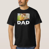 Bold Dad Established Photo T-Shirt (Vorderseite)
