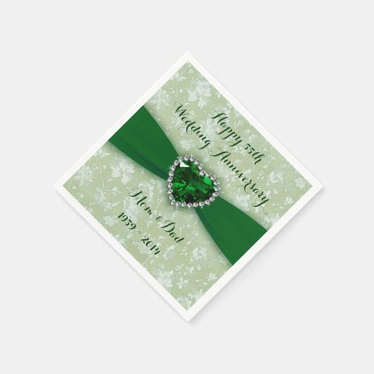 Bold Damask 55. Hochzeitspapier Napkins Serviette (Ecke)