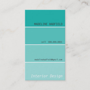 BOLD DESIGN Malerjade Visitenkarte