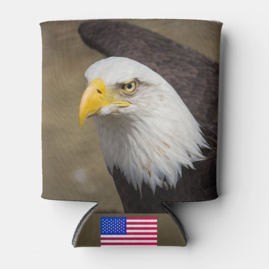 Bold Eagle Dosenkühler – Steh stolz, bleib cool (Vorderseite)