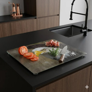 Bold Eagle Glas Schneidbrett – Stärke Schneidebrett