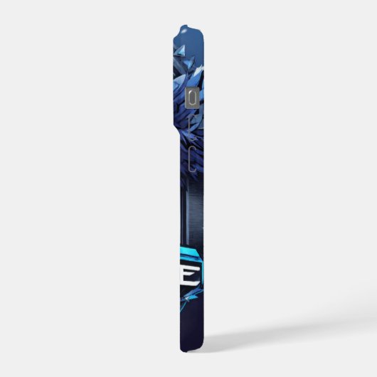 Bold Eagle Logo iPhone 16 Pro Case | Detailed Eagl Hülle (Linke Seite)