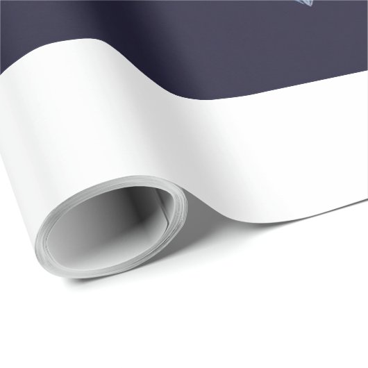 Bold Eagle Logo Wrapping Paper | Powerful Eagle Pa Geschenkpapier (Rolleneckpunkt)