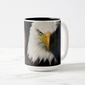 BOLD EAGLE UND LOGO ZWEIFARBIGE TASSE (VorderseiteRechts)