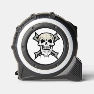 "Bold & Edgy: Skull and Crossbones Design Showcase Maßband