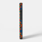 Bold Ethnic Mandala iPhone Hülle (Linke Seite)