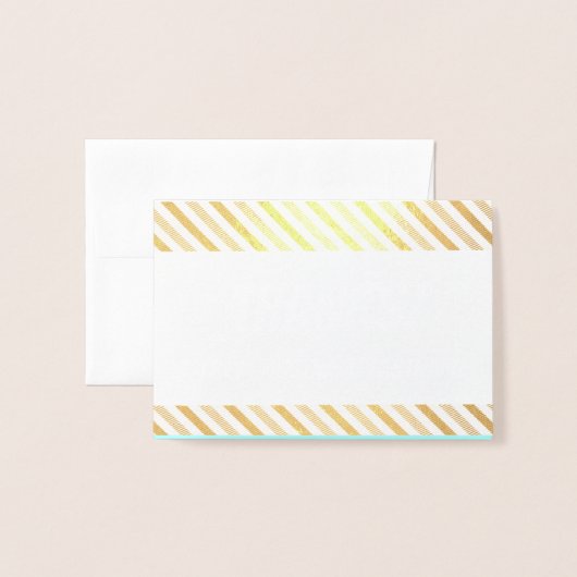 Bold & Eye Catching "Danke!" Karte (Vorderseite mit Umschlag)