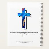 Bold Faith Inspiration Christlich Planner Planer (Rückseite)
