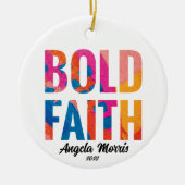 Bold Faith Inspiration Weihnachtsschmuck (Vorne)