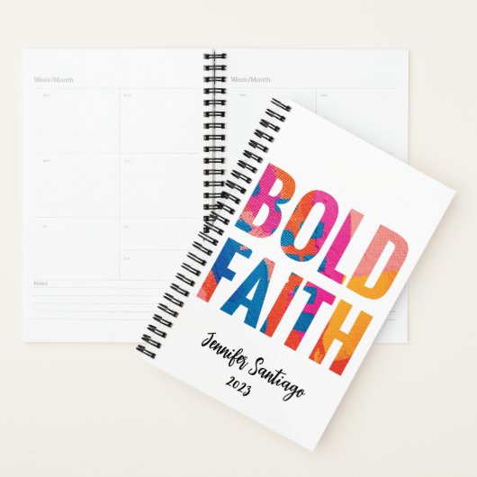 Bold Faith Inspirational Planner 2023 Planer (Anzeige)