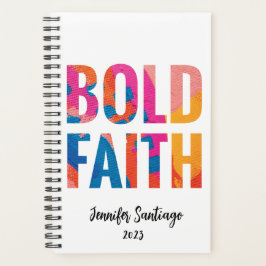 Bold Faith Inspirational Planner 2023 Planer