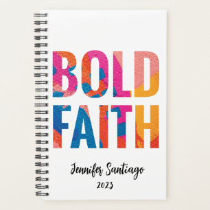 Bold Faith Inspirational Planner 2023 Planer