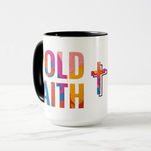 Bold Faith Multicolor Inspiration Tasse (Vorderseite Links)