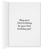 Bold, Falsch Wood, Falsch Gold 73rd Birthday + Nam (Innen (Rechts))