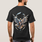 Bold & Fearless: Crystal Eagle Emblem T-Shirts (Rückseite)