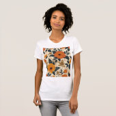 Bold Floral Geometry Women's T - Shirt (Vorne ganz)