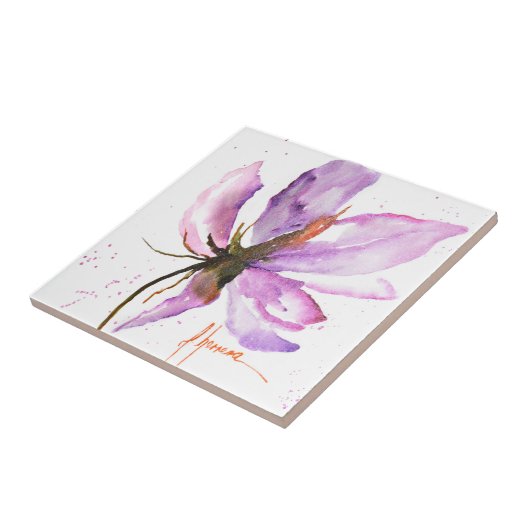 Bold Floral IV Fliese (Seite)