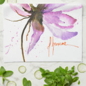 Bold Floral IV Geschirrtuch (Gefaltet)