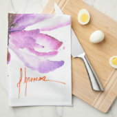 Bold Floral IV Geschirrtuch (Viertel Falte)