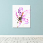 Bold Floral IV Leinwanddruck (Insitu (Holzboden))