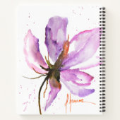 Bold Floral IV Notizbuch (Rückseite)