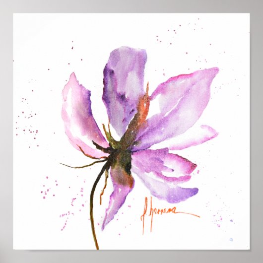 Bold Floral IV Poster (Vorne)