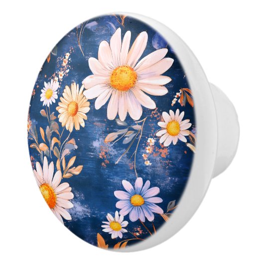 Bold Floral Keramikknauf (Rechts)