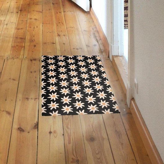 Bold Floral Rug Fußmatte