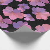 Bold Floral Spring Gift Wrap Geschenkpapier (Ecke)