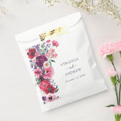 Bold Floral Wedding Geschenktütchen