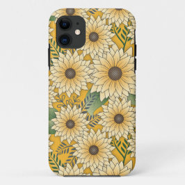 Bold Floral Yellow Sonnenblume Garten Case-Mate iPhone Hülle