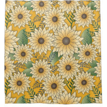 Bold Floral Yellow Sonnenblume Garten