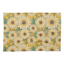 Bold Floral Yellow Sonnenblume Garten
