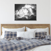Bold Fluffy Clouds Leinwand Art Print (Insitu (Schlafzimmer))