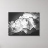 Bold Fluffy Clouds Leinwand Art Print (Vorderseite)