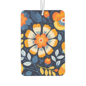 Bold Folk Art Blume Autolufterfrischer (Rückseite)