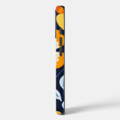 Bold Folk Art Blume Case-Mate iPhone Hülle (Rückseite / Links)