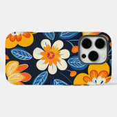 Bold Folk Art Foral Case-Mate iPhone Hülle (Rückseite (Horizontal))