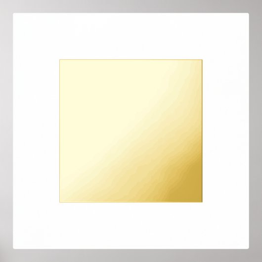 Bold Full Gold Square Foliendrucke (Vorderseite)