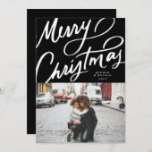 Bold Fun Hand Briefe frohe Weihnachten (Vorne/Hinten)