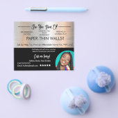 Bold & Funky Metal Real Anwesen Mietwagen Postkart Flyer (Einzeln)