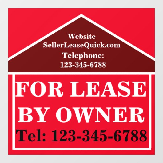 BOLD FÜR DAS LEBEN DURCH EIGENTÜMER, EIGENTÜMER, R FENSTERAUFKLEBER (Blatt)