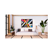 Bold Geometric Abstrakt Colorful Modern Art Fotodruck
