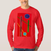 Bold Geometric Art T-Shirt (Vorderseite)
