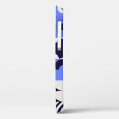 Bold Geometric Bauhaus Retrofuturistische Muster Case-Mate iPhone Hülle (Rückseite / Links)