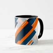 Bold Geometric Burst Tasse (VorderseiteRechts)