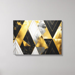 Bold Geometric Elegance Leinwanddruck