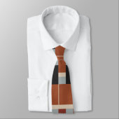 Bold Geometric Neck Tie Krawatte (Gebunden)